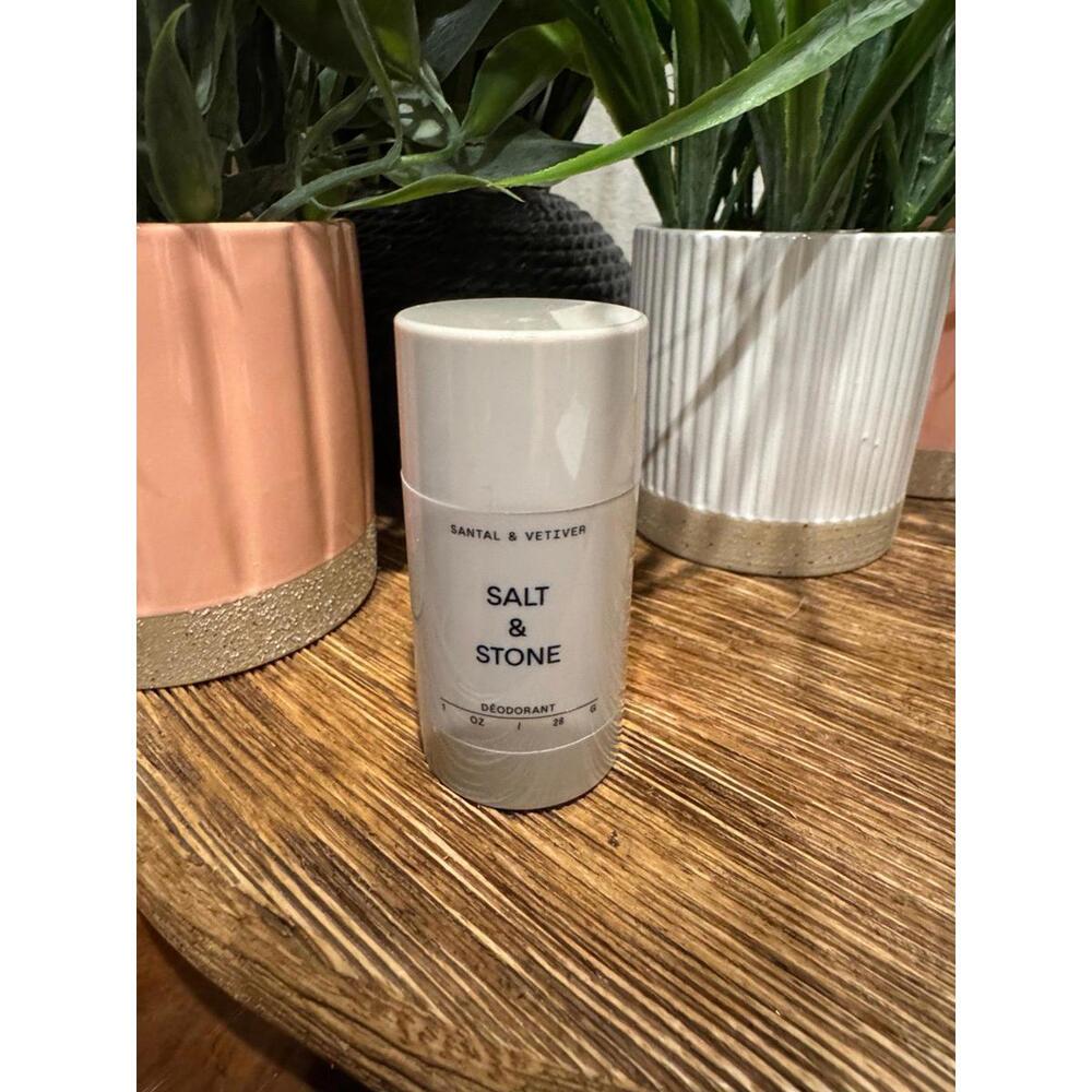 Salt and stone deodorant